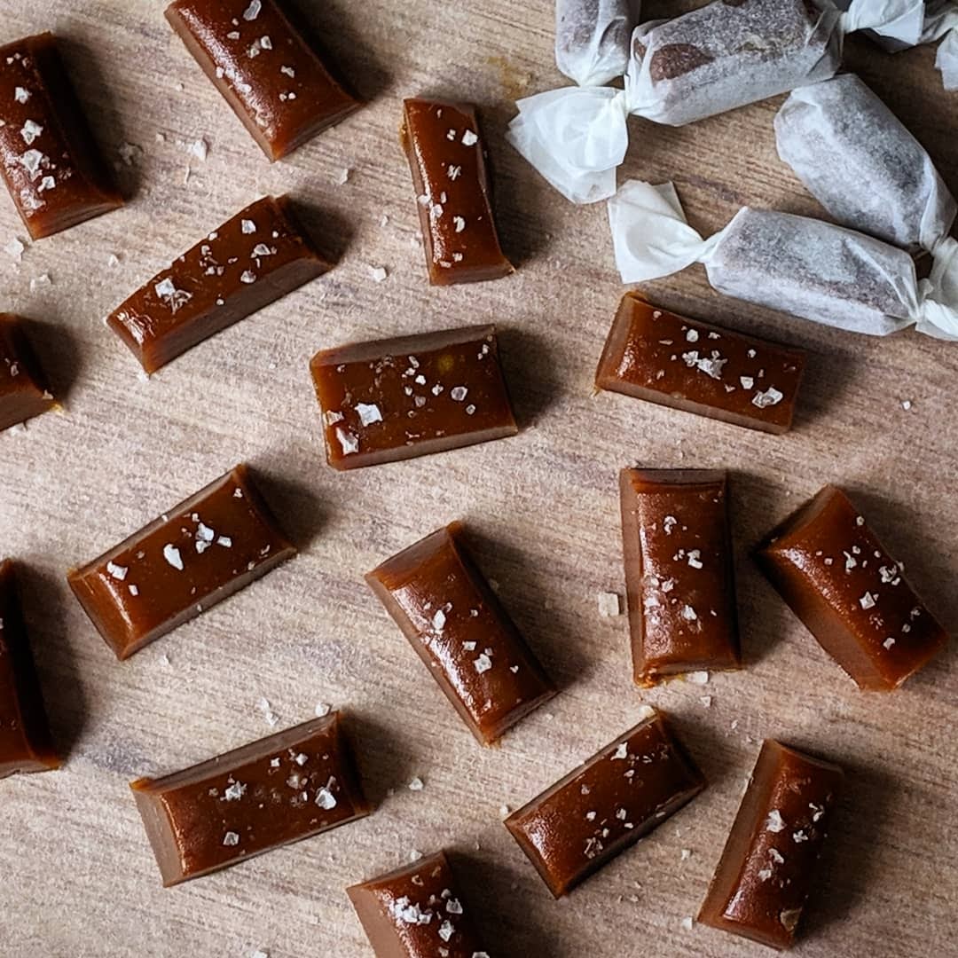Salted butter caramels